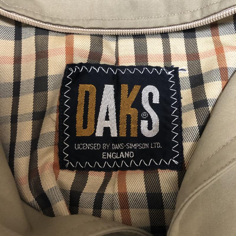 ダックス DAKS コート コート一般 無地 緑 / グリーン / メンズ USED 古着 中古 10014877