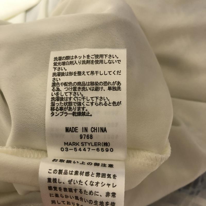 ダズリン dazzlin ワンピース ひざ丈スカート FREE 無地 X チェック X 花柄 白 / ホワイト / X 青 / ブルー / レディース USED 古着 中古 10014897
