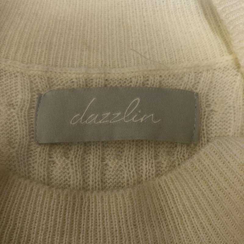 ダズリン dazzlin ワンピース ひざ丈スカート FREE 無地 白 / ホワイト / レディース USED 古着 中古 10014898