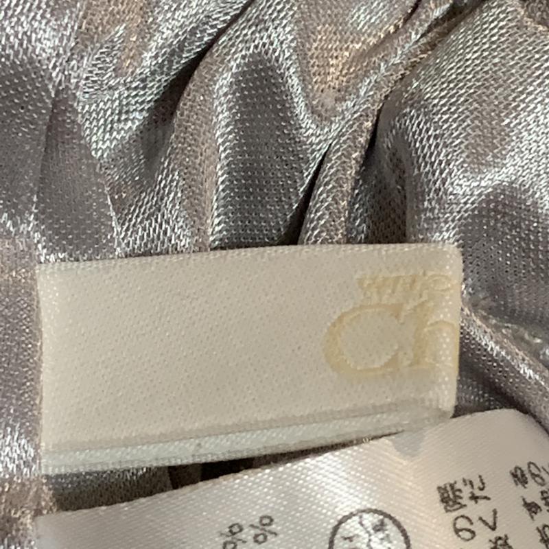 フーズフーチコ who's who Chico ボトムス ボトムス プリーツガウチョパンツ FREE 無地 灰 / グレー / レディース USED 古着 中古 10014909