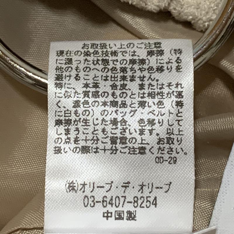 オリーブデオリーブ OLIVE des OLIVE スカート ひざ丈スカート S 無地 ベージュ / ベージュ / レディース USED 古着 中古 10014919