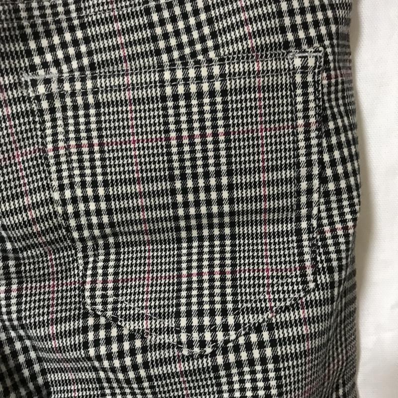 プロポーションボディドレッシング PROPORTION BODY DRESSING パンツ スラックス チェック 黒 / ブラック / X 灰 / グレー / X 桃 / ピンク / レディース USED 古着 中古 10014977