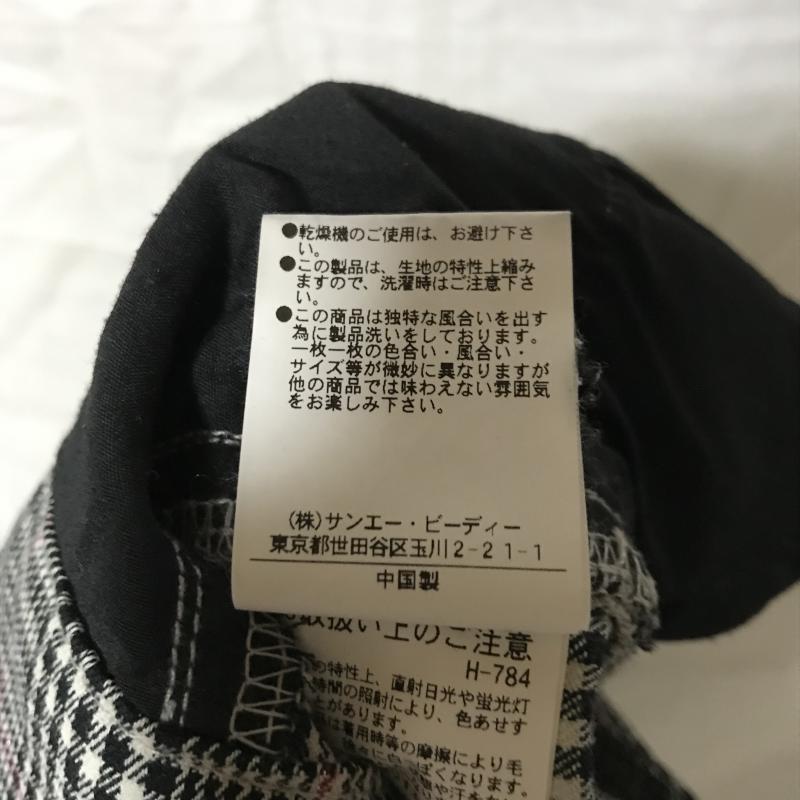 プロポーションボディドレッシング PROPORTION BODY DRESSING パンツ スラックス チェック 黒 / ブラック / X 灰 / グレー / X 桃 / ピンク / レディース USED 古着 中古 10014977