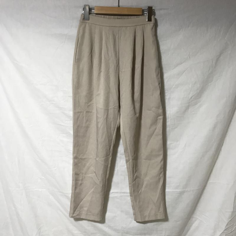 ティティベイト titivate パンツ スラックス FREE 無地 ベージュ / ベージュ / レディース USED 古着 中古 10014987