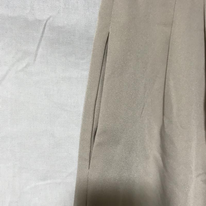 ティティベイト titivate パンツ スラックス FREE 無地 ベージュ / ベージュ / レディース USED 古着 中古 10014987