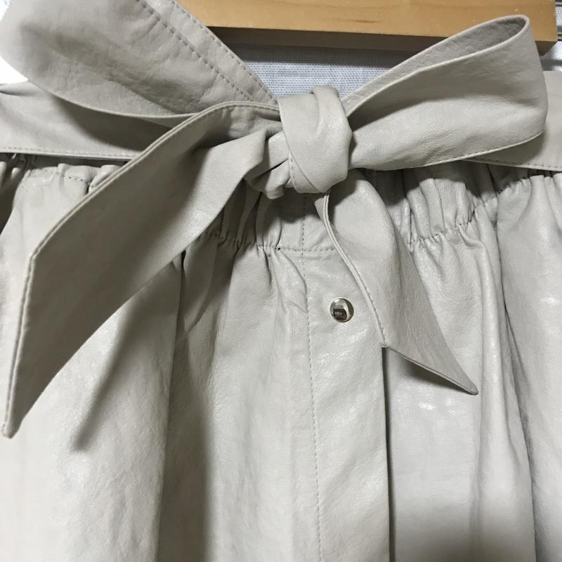 ザラベーシック ZARA BASIC スカート ひざ丈スカート S 無地 ベージュ / ベージュ / レディース USED 古着 中古 10014995