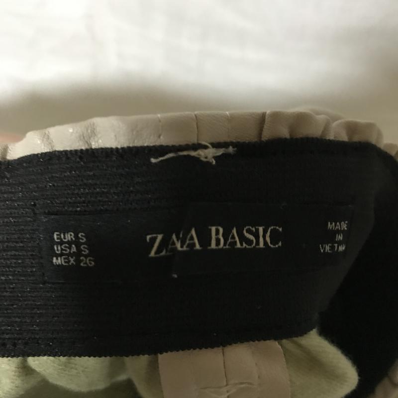 ザラベーシック ZARA BASIC スカート ひざ丈スカート S 無地 ベージュ / ベージュ / レディース USED 古着 中古 10014995