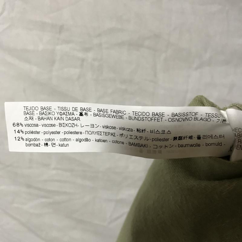 ザラベーシック ZARA BASIC スカート ひざ丈スカート S 無地 ベージュ / ベージュ / レディース USED 古着 中古 10014995