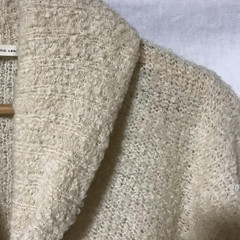 マジェスティックレゴン MAJESTIC LEGON コート コート一般 ニットコート FREE 無地 ベージュ / ベージュ / レディース USED 古着 中古 10014999