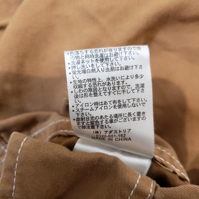 ジーナシス JEANASIS シャツ、ブラウス 長袖 FREE 無地 茶 / ブラウン / レディース USED 古着 中古 10015061