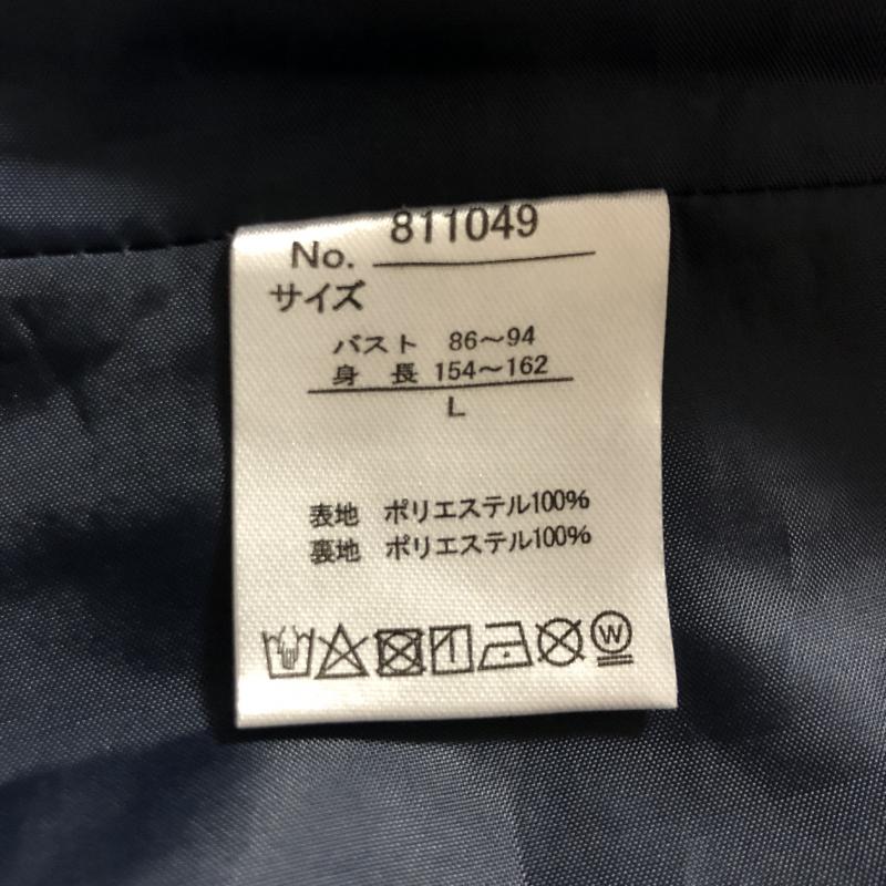 ハドソン HUDSON ワンピース ひざ丈スカート L 総柄 X 黒 / ブラック / レディース USED 古着 中古 10015104