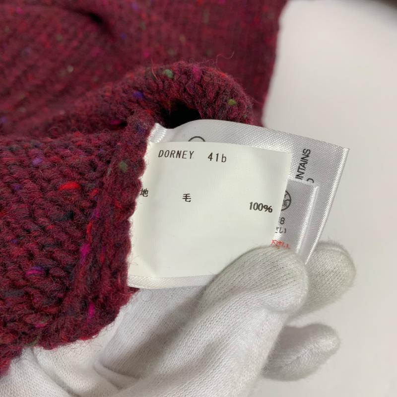 ケイスリーヘイフォード Casely-Hayford ニット、セーター 長袖 ウール XS 無地 赤 / レッド / レディース USED 古着 中古 10015141