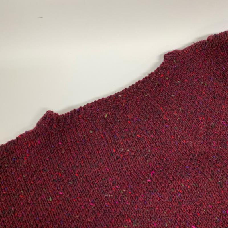 ケイスリーヘイフォード Casely-Hayford ニット、セーター 長袖 ウール XS 無地 赤 / レッド / レディース USED 古着 中古 10015141