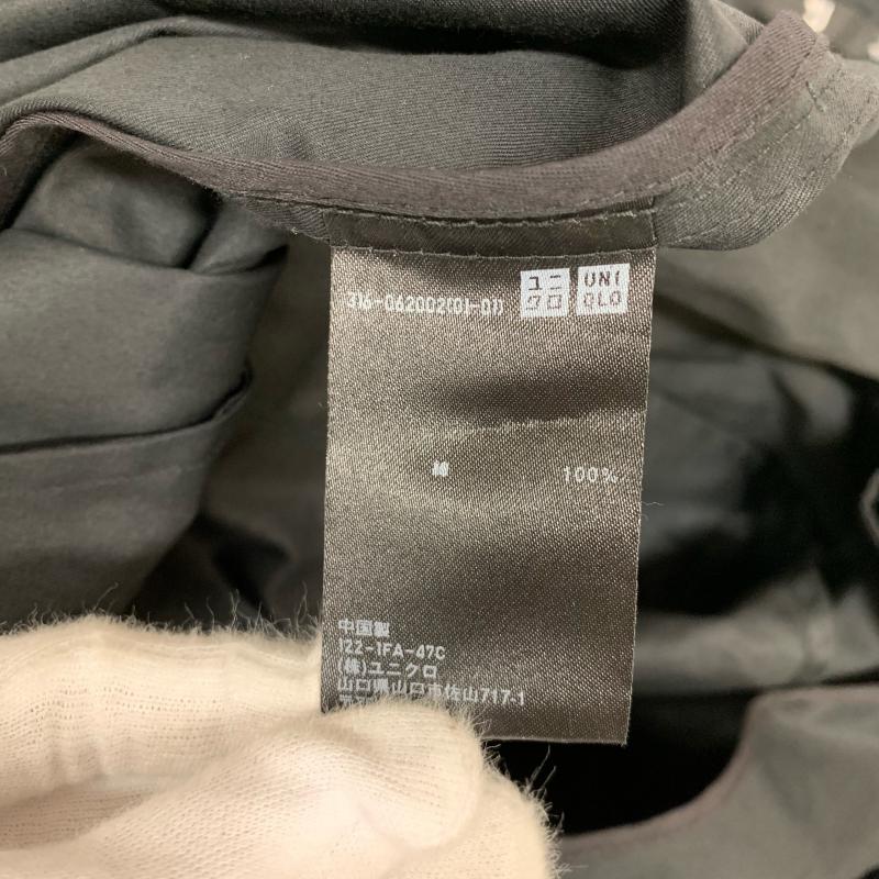 ユニクロ UNIQLO コート コート一般 ジルサンダー コラボ M 無地 黒 / ブラック / メンズ USED 古着 中古 10015151