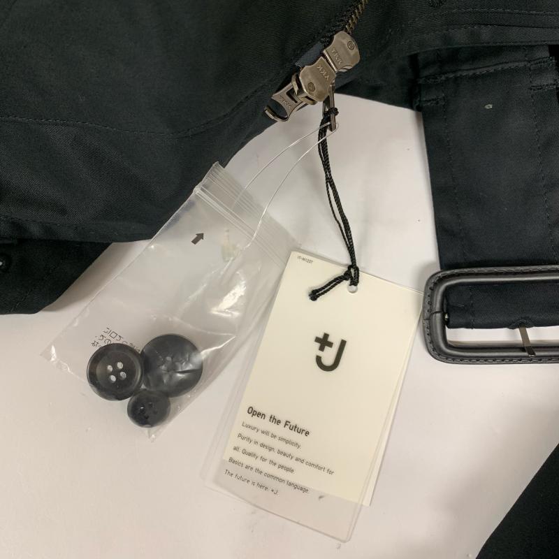ユニクロ UNIQLO コート コート一般 ジルサンダー コラボ M 無地 黒 / ブラック / メンズ USED 古着 中古 10015151