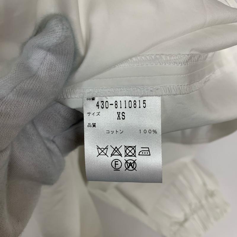 ティビ tibi シャツ、ブラウス 長袖 XS 無地 X 白 / ホワイト / レディース USED 古着 中古 10015175