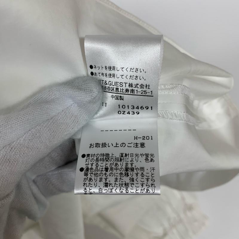 ティビ tibi シャツ、ブラウス 長袖 XS 無地 X 白 / ホワイト / レディース USED 古着 中古 10015175