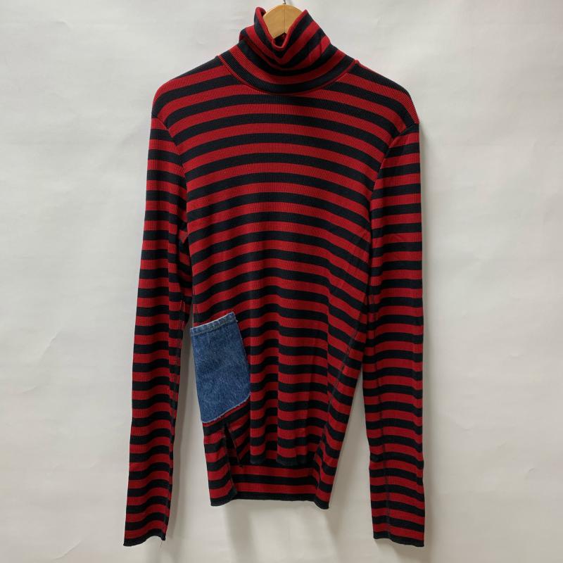 サンシー SUNSEA カットソー 長袖 タートルネック ポケット ウール 