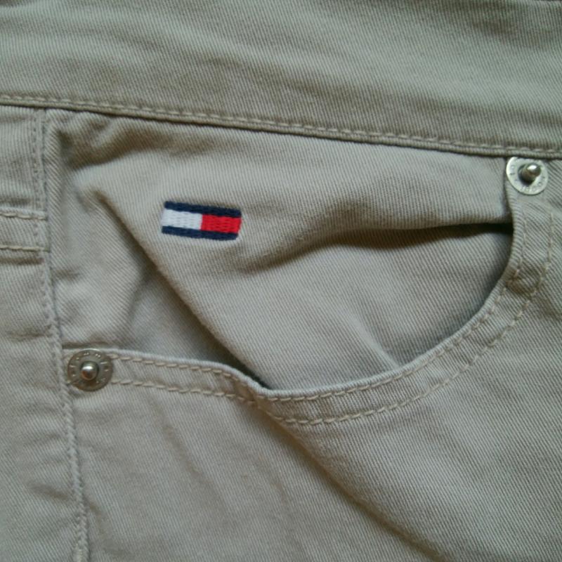 トミー ジーンズ TOMMY JEANS ボトムス ボトムス クロップドパンツ 5 無地 ベージュ / ベージュ / レディース USED 古着 中古 10015266