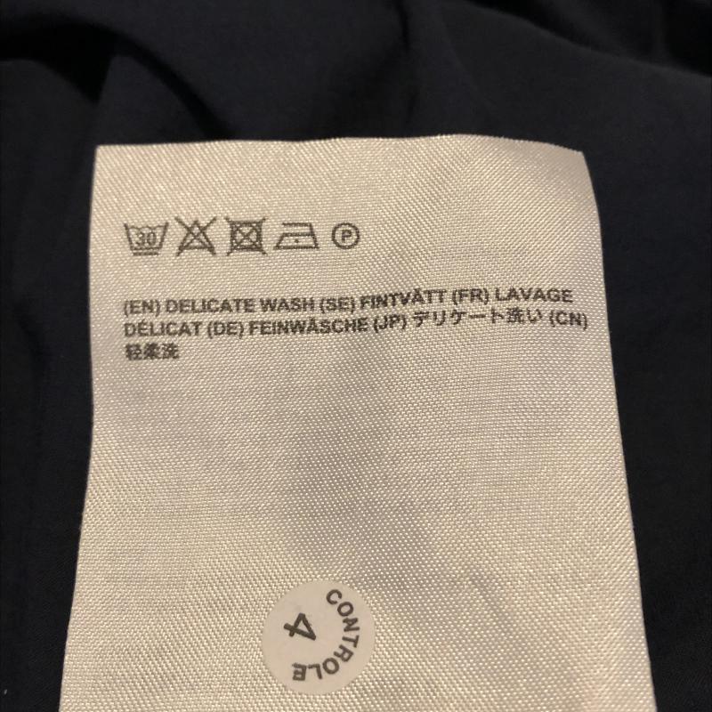アクネストゥディオズ Acne Studios シャツ、ブラウス 半袖 ボタンダウンシャツ 46 無地 紺 / ネイビー / メンズ USED 古着 中古 10015345