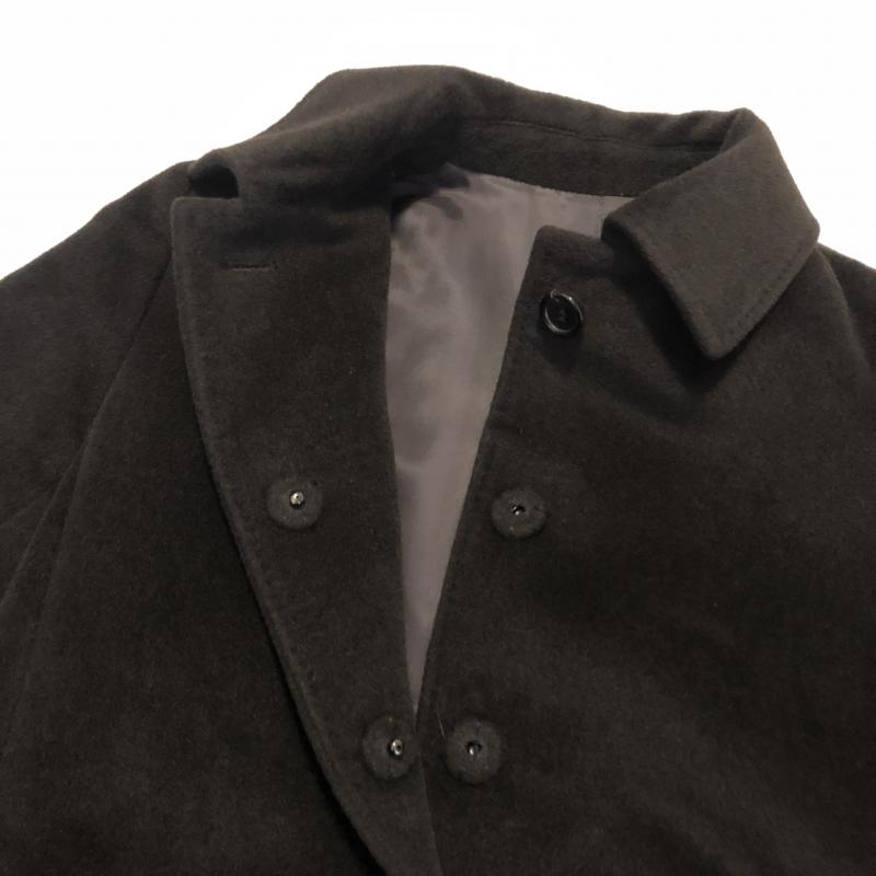 ギャバジンケーティー GABARDINEK.T コート コート一般 ステンカラー アンゴラ混 無地 黒 / ブラック / レディース USED 古着 中古 10015374