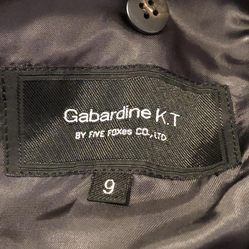 ギャバジンケーティー GABARDINEK.T コート コート一般 ステンカラー アンゴラ混 無地 黒 / ブラック / レディース USED 古着 中古 10015374