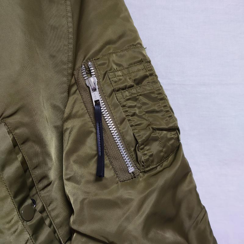 ジーナシス JEANASIS ジャケット、上着 ジャンパー、ブルゾン FREE 無地 カーキ / カーキ / レディース USED 古着 中古 10015418