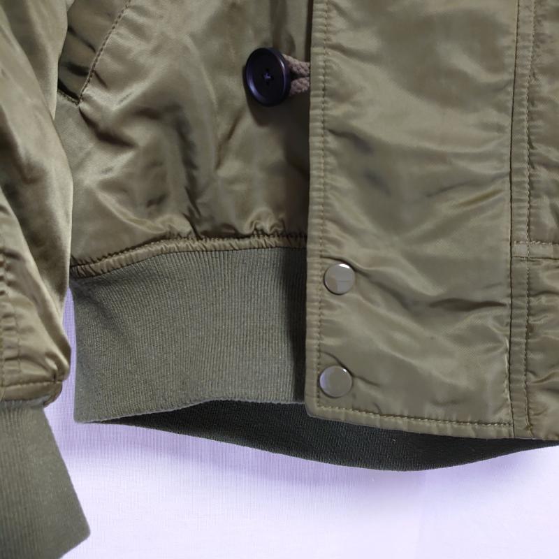ジーナシス JEANASIS ジャケット、上着 ジャンパー、ブルゾン FREE 無地 カーキ / カーキ / レディース USED 古着 中古 10015418