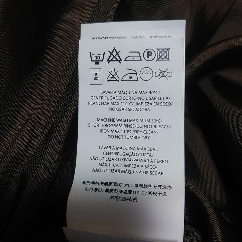 アドルフォドミンゲス ADOLFODOMINGUEZ ワンピース ひざ丈スカート 無地 銀 / シルバー / レディース USED 古着 中古 10015436