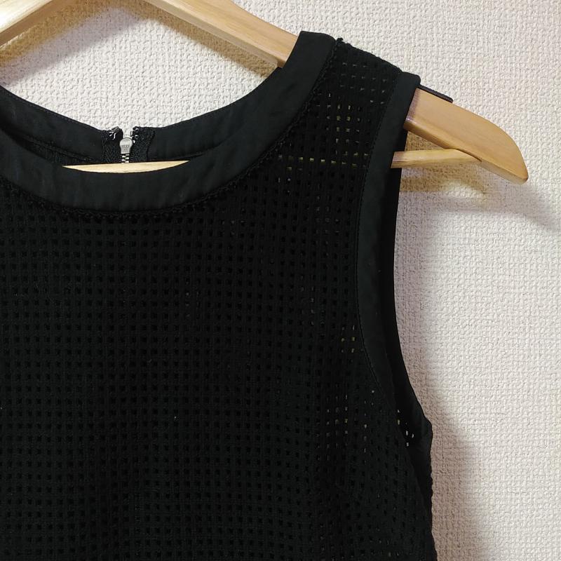 ジルスチュアート JILLSTUART ワンピース ひざ丈スカート 0 チェック 黒 / ブラック / レディース USED 古着 中古 10015444