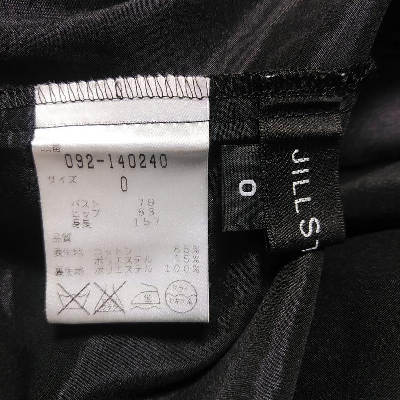 ジルスチュアート JILLSTUART ワンピース ひざ丈スカート 0 チェック 黒 / ブラック / レディース USED 古着 中古 10015444