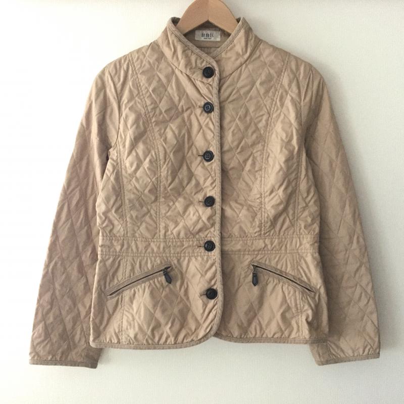 ジユウク 自由区 コート コート一般 40 無地 ベージュ / ベージュ / レディース USED 古着 中古 10015468