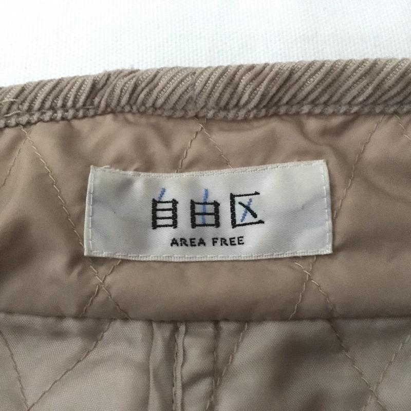 ジユウク 自由区 コート コート一般 40 無地 ベージュ / ベージュ / レディース USED 古着 中古 10015468