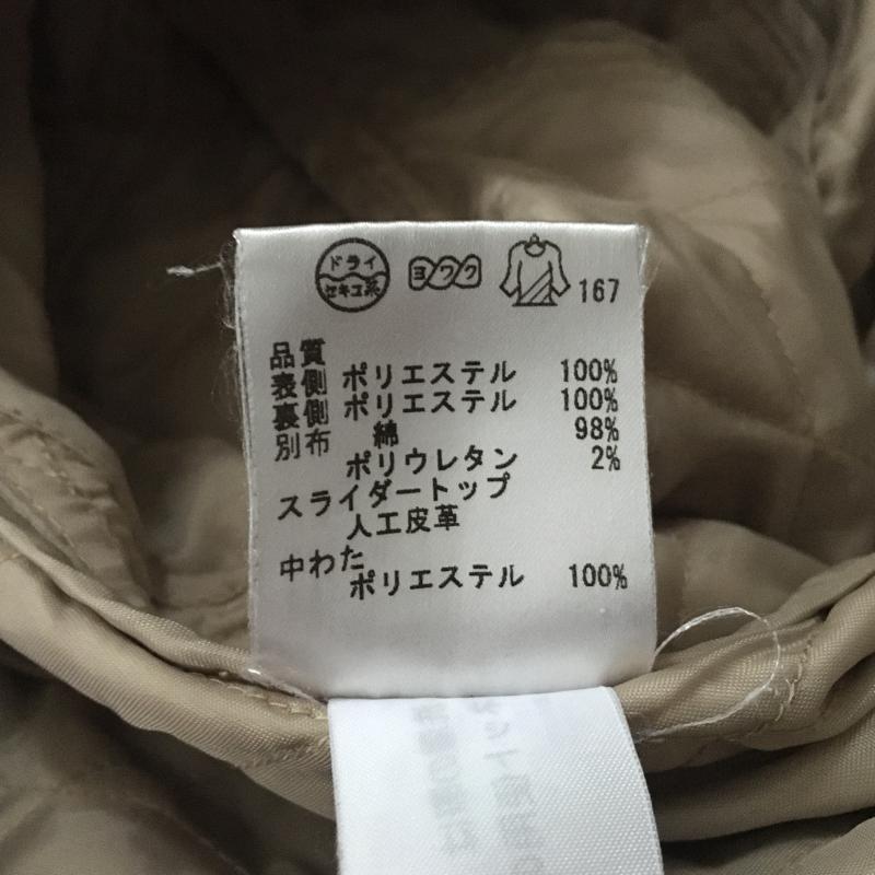 ジユウク 自由区 コート コート一般 40 無地 ベージュ / ベージュ / レディース USED 古着 中古 10015468