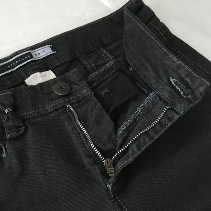 スポーツマックスコード SPORTMAX CODE パンツ デニム、ジーンズ 無地 灰 / グレー / レディース USED 古着 中古 10015486