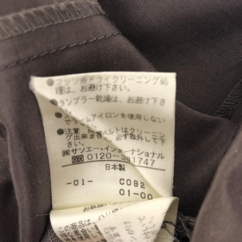 ナチュラルビューティー NATURAL BEAUTY シャツ、ブラウス 七分袖 M 無地 茶 / ブラウン / レディース USED 古着 中古 10015571