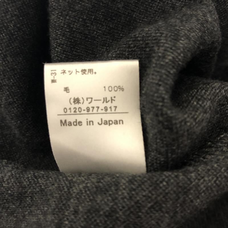 シンクロ クロッシングス synchro crossings ワンピース ひざ丈スカート 38 無地 灰 / グレー / レディース USED 古着 中古 10015577