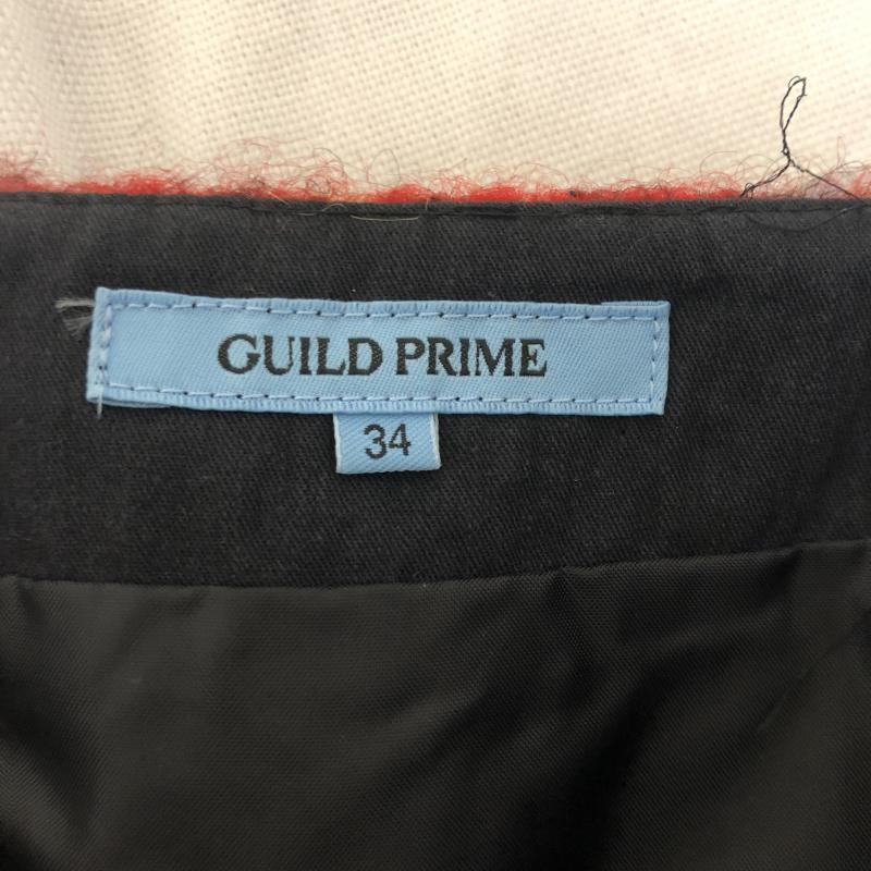 ギルドプライム GUILD PRIME スカート ひざ丈スカート 34 チェック X マルチカラー / マルチカラー / レディース USED 古着 中古 10015588