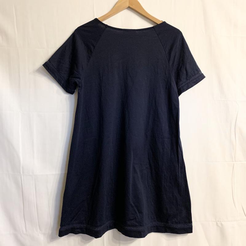 ユナイテッドアローズ UNITED ARROWS Tシャツ 半袖 無地 紺 / ネイビー / レディース USED 古着 中古 10015601