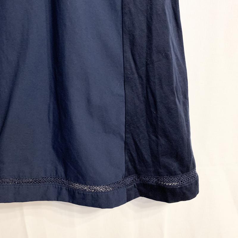 ユナイテッドアローズ UNITED ARROWS Tシャツ 半袖 無地 紺 / ネイビー / レディース USED 古着 中古 10015601