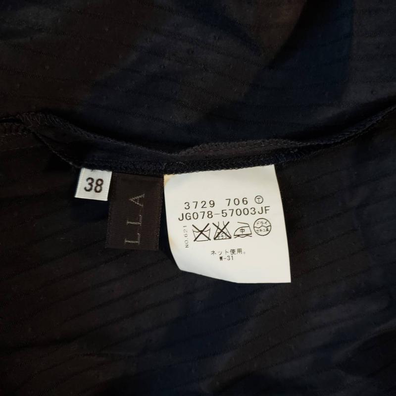 クローラ crolla ワンピース ひざ丈スカート 38 無地 青 / ブルー / レディース USED 古着 中古 10015623
