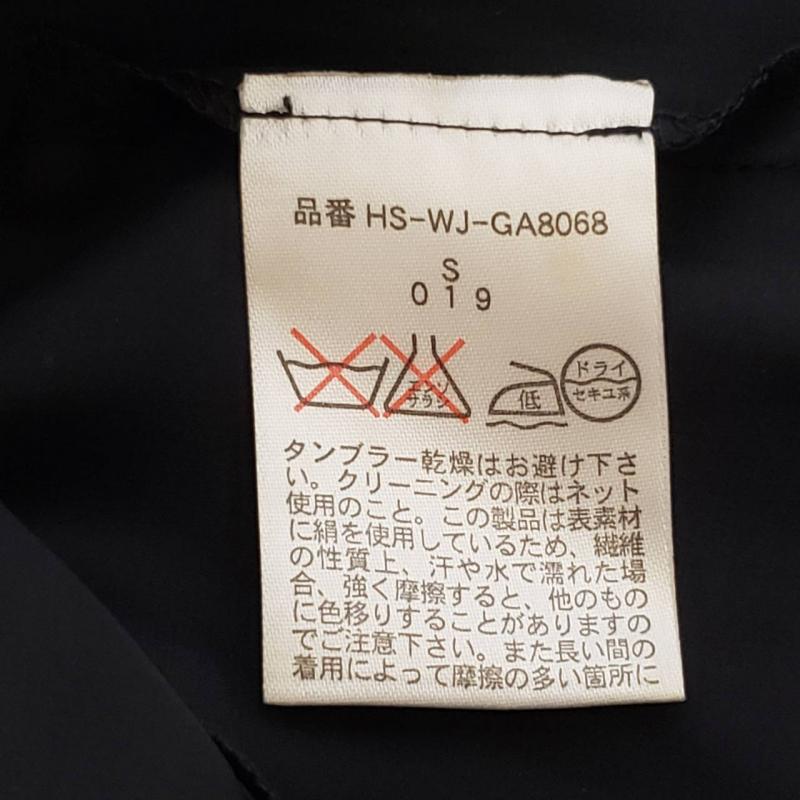 ポロジーンズカンパニー POLOJEANSCO. シャツ、ブラウス 半袖 S 無地 黒 / ブラック / レディース USED 古着 中古 10015632