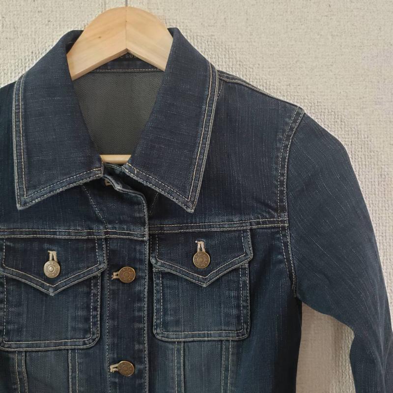 ルスーク LESOUK ジャケット、上着 ジャケット、ブレザー 無地 インディゴ / インディゴ / レディース USED 古着 中古 10015637