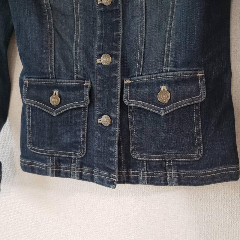 ルスーク LESOUK ジャケット、上着 ジャケット、ブレザー 無地 インディゴ / インディゴ / レディース USED 古着 中古 10015637