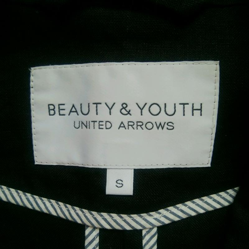 ビューティアンドユースユナイテッドアローズ BEAUTY&YOUTH UNITED ARROWS ジャケット、上着 ジャケット、ブレザー S 無地 紺 / ネイビー / レディース USED 古着 中古 10015669