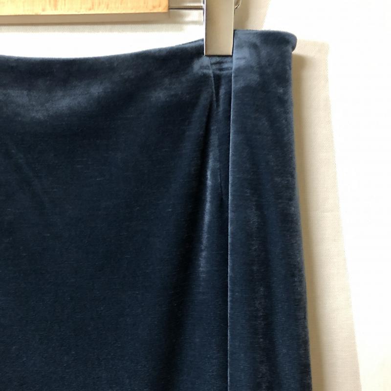 カーラ Cara スカート ひざ丈スカート L 無地 青 / ブルー / レディース USED 古着 中古 10015695