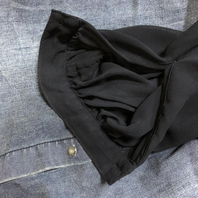 ディーゼル DIESEL ワンピース ひざ丈スカート XS 無地 黒 / ブラック / X 灰 / グレー / レディース USED 古着 中古 10015718