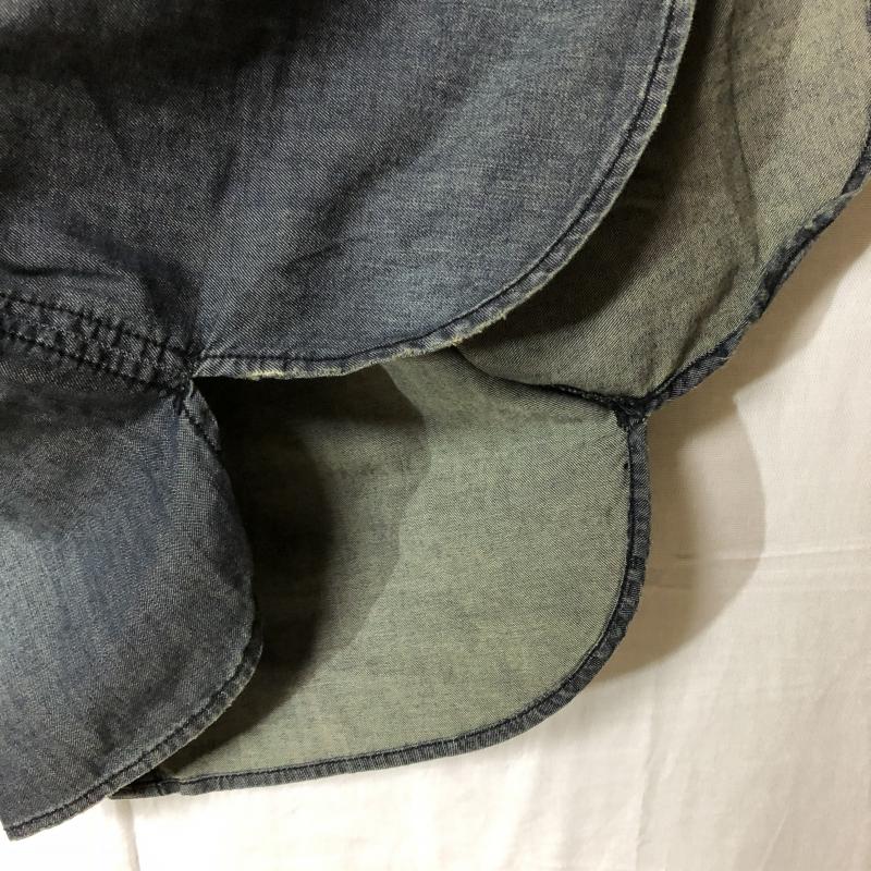 ディーゼル DIESEL ワンピース ひざ丈スカート XS 無地 黒 / ブラック / X 灰 / グレー / レディース USED 古着 中古 10015718
