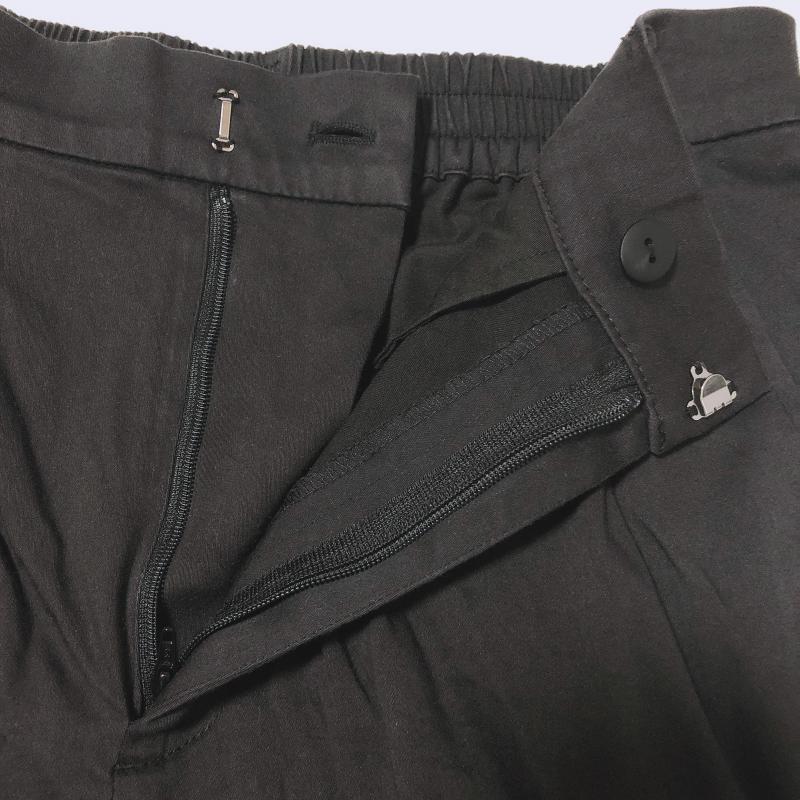 レプシィム LEPSIM パンツ スラックス S 無地 黒 / ブラック / レディース USED 古着 中古 10015772