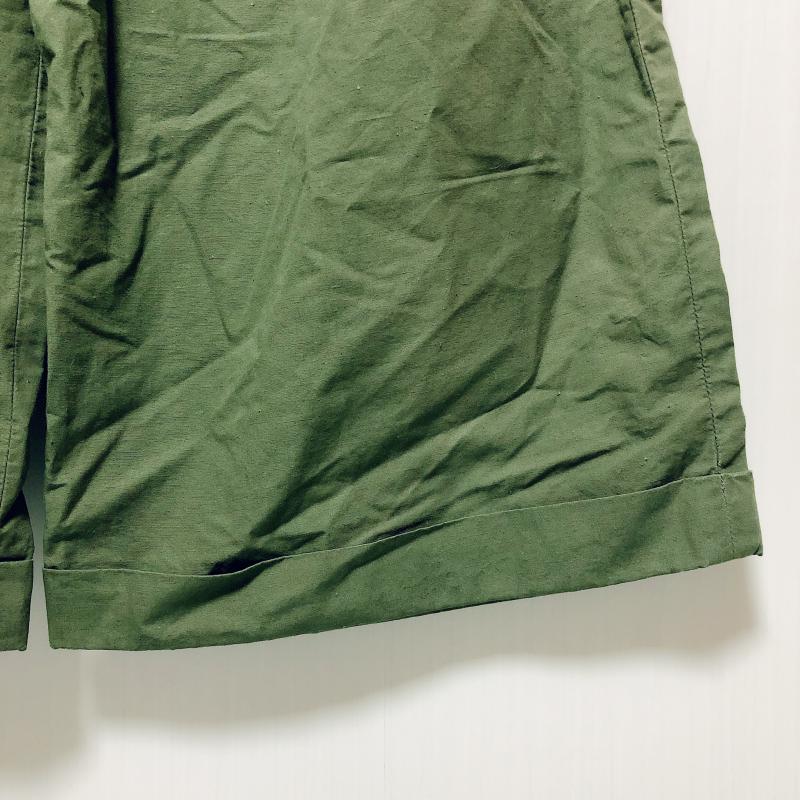 ヌーウ゛ェルドゥパラディ NOUVELLESDUPARADISE パンツ スラックス ワイドパンツ 38 無地 緑 / グリーン / レディース USED 古着 中古 10015786